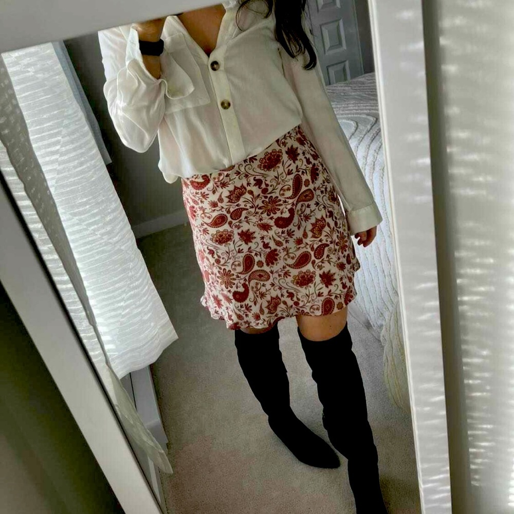 Paisley skirt